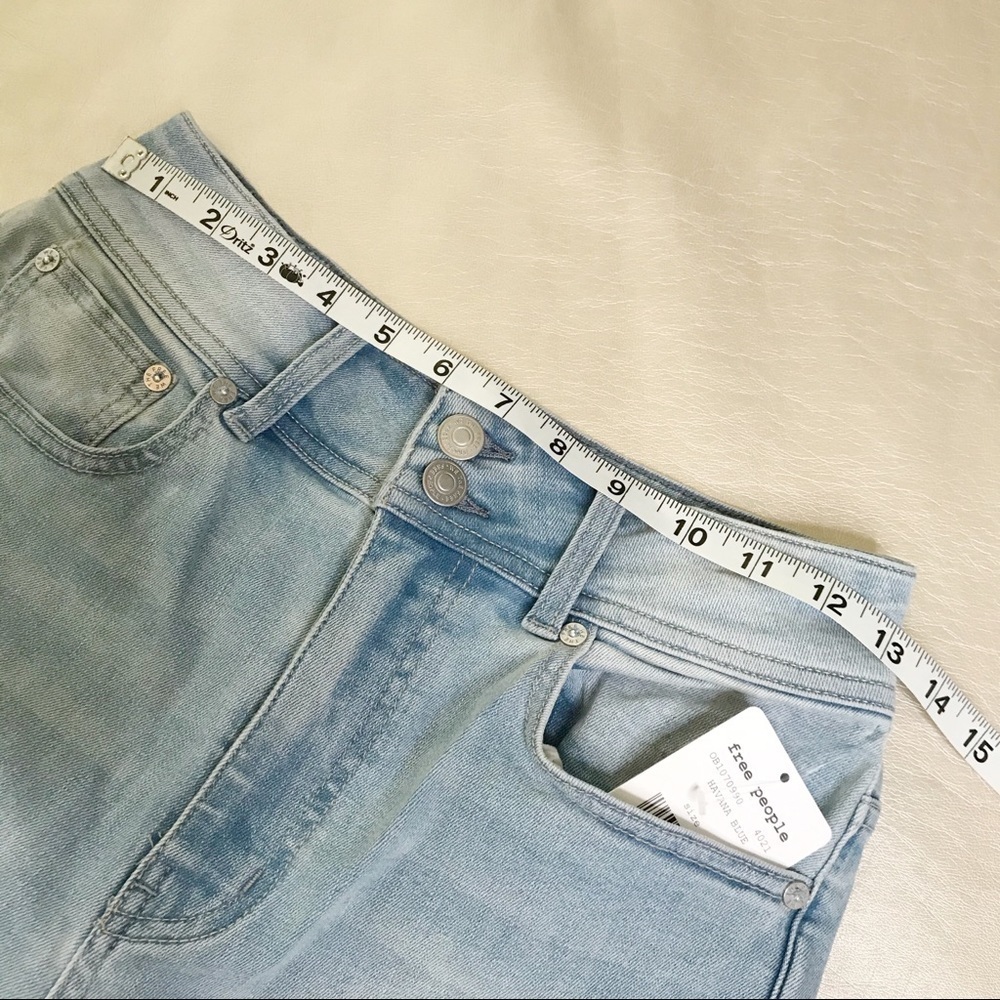 We the Free wild child skinny jeans Havana blue 28 - Picture 8 of 14